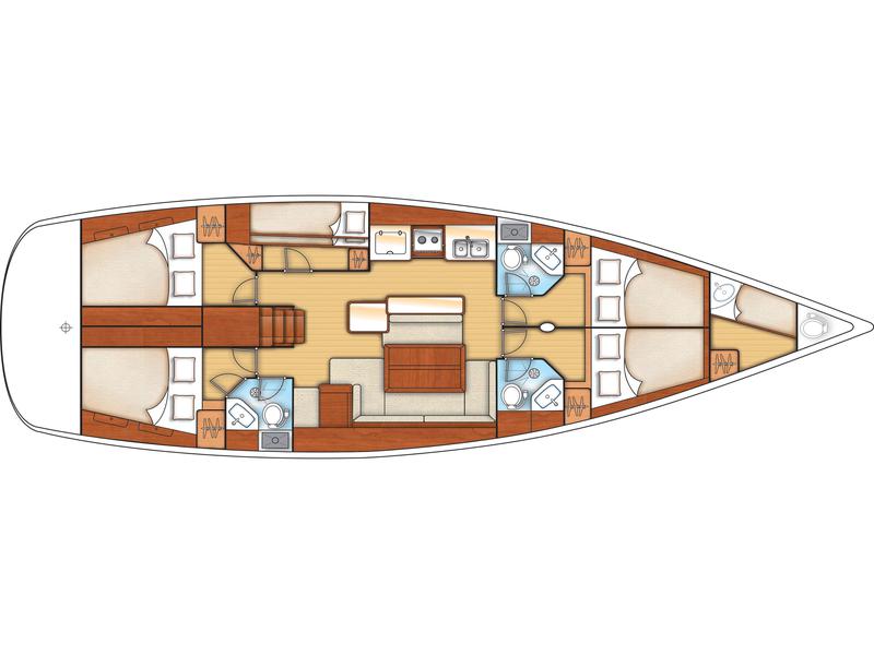 Book yachts online - sailboat - Oceanis 50 Family - MISSISSIPPI - rent