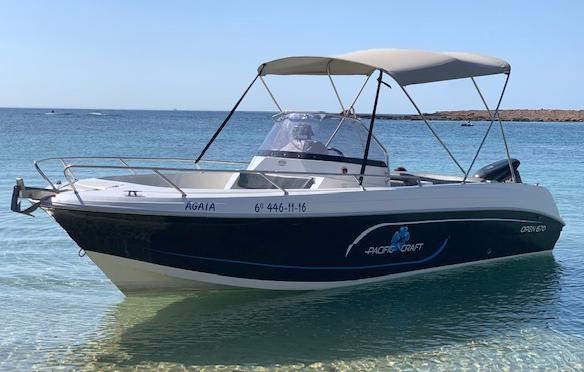 Book yachts online - motorboat - Pacific Craft 670 - Capritxu - rent