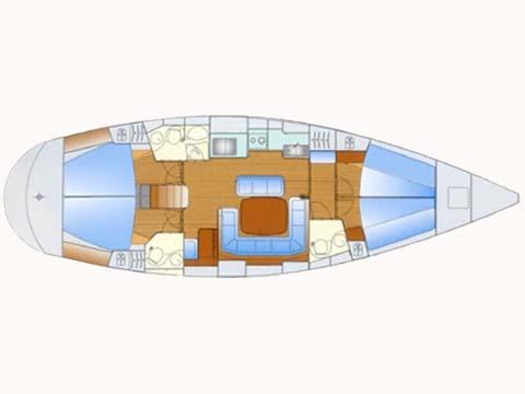 Book yachts online - sailboat - Bavaria 47 - Achilleas 2 - rent