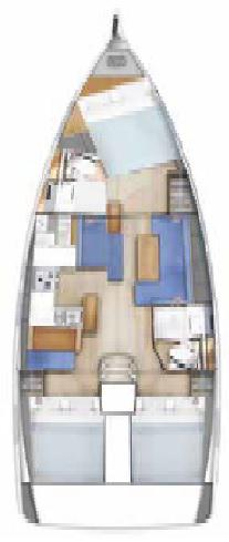 Book yachts online - sailboat - Sun Odyssey 440 - Nantes  - rent