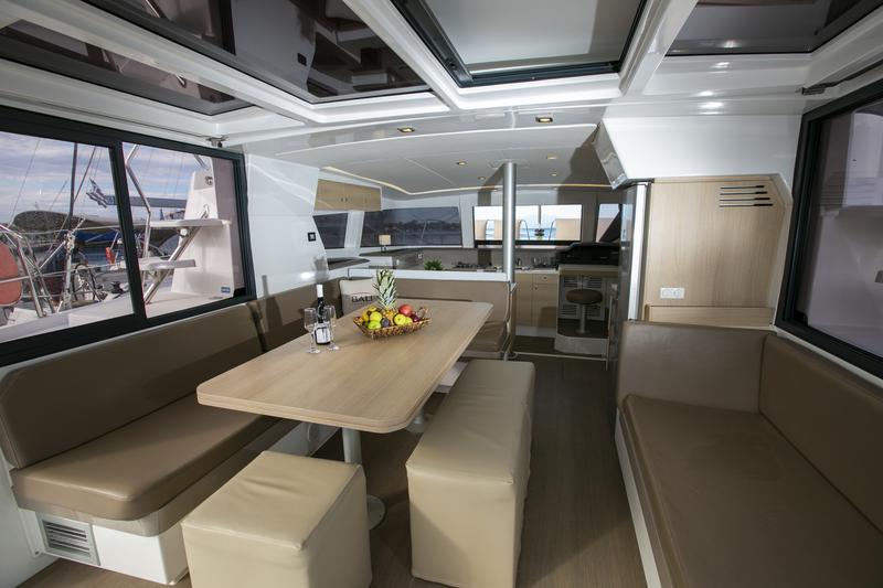 Book yachts online - catamaran - Bali 4.1 - North Cat II / A/C, WM, Generator, solar panels &amp; electric WC - rent