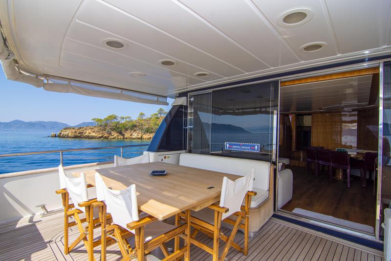 Book yachts online - motorboat - San Lorenzo 72 - Barbarossa Moratti - rent