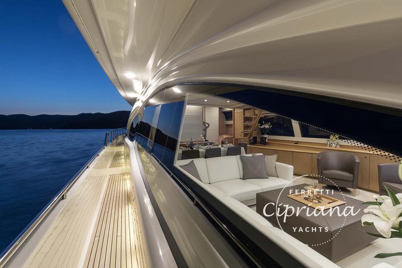 Book yachts online - motorboat - Ferretti 830 - Cipriana - rent