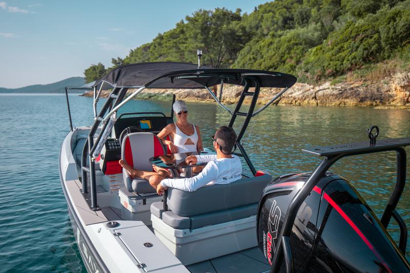 Book yachts online - motorboat - Saxdor 200 Sport - 115 Mercury - Delta - rent