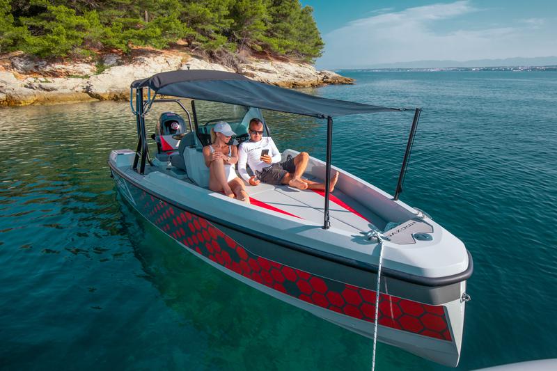 Book yachts online - motorboat - Saxdor 200 Sport - 115 Mercury - Delta - rent