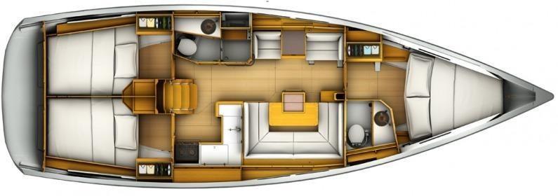 Book yachts online - sailboat - Sun Odyssey 409 - Cavalier - rent