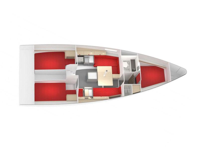 Book yachts online - sailboat - Pogo 36 - Pollux - rent