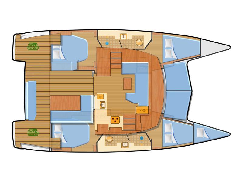 Book yachts online - catamaran - Isla 40 - Laja - rent