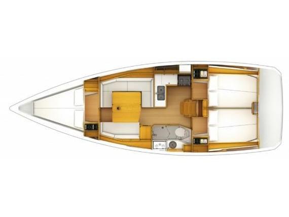 Book yachts online - sailboat - Sun Odyssey 379 - Erin - rent
