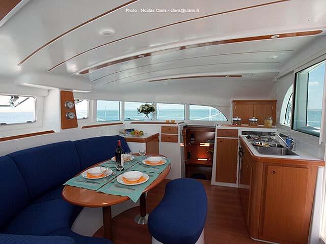 Book yachts online - catamaran - Lagoon 380 S2 - blue elli (ex Gemini) - rent