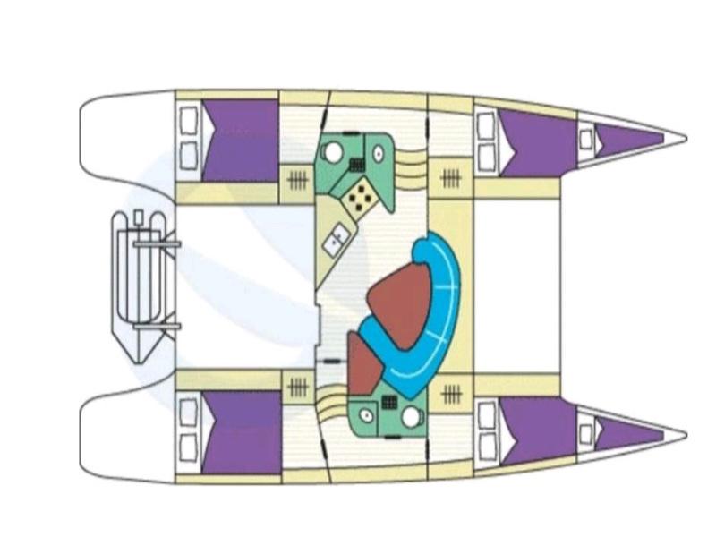 Book yachts online - catamaran - Lavezzi 40 - La Prima  - rent