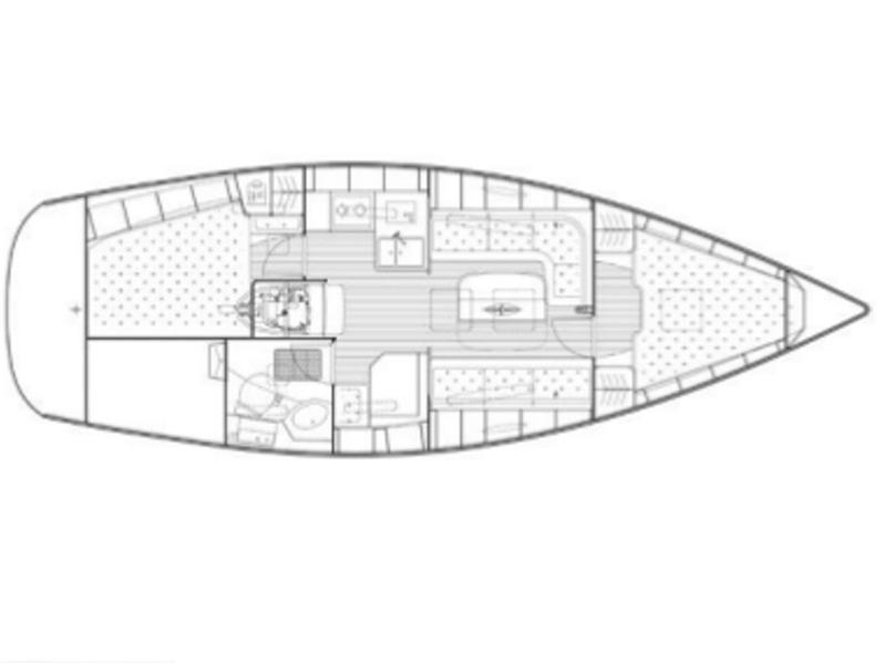 Book yachts online - sailboat - Bavaria 34 Cruiser - Skippy - rent