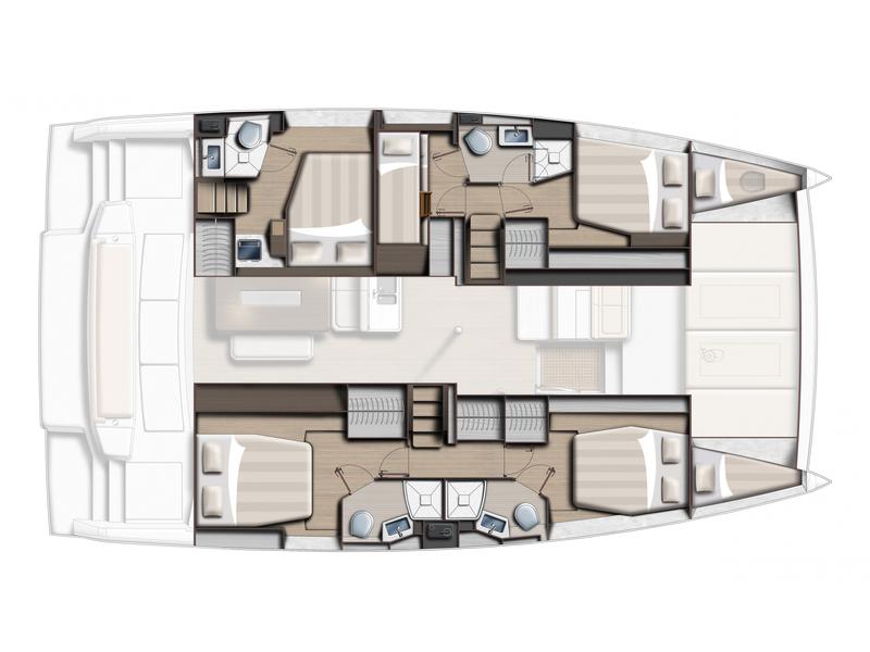 Book yachts online - catamaran - Bali 4.6 - Romar II - rent