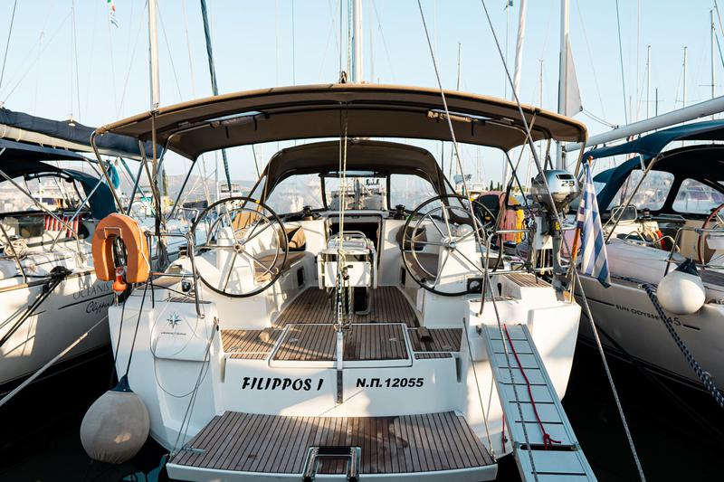 Book yachts online - sailboat - Sun Odyssey 479 - FILIPPOS I - rent