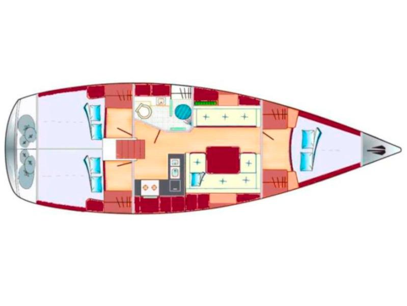 Book yachts online - sailboat - Hanse 370 - Scary Mary - rent