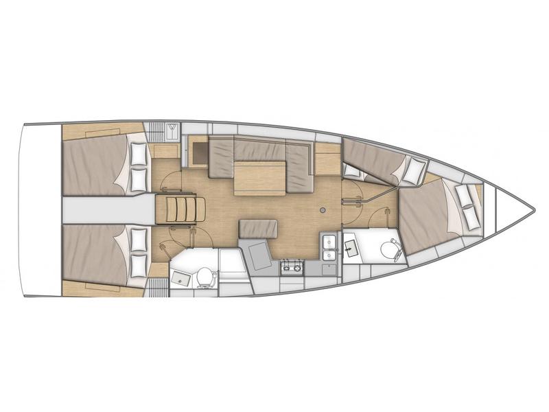 Book yachts online - sailboat - Oceanis 40.1 - Neda - rent