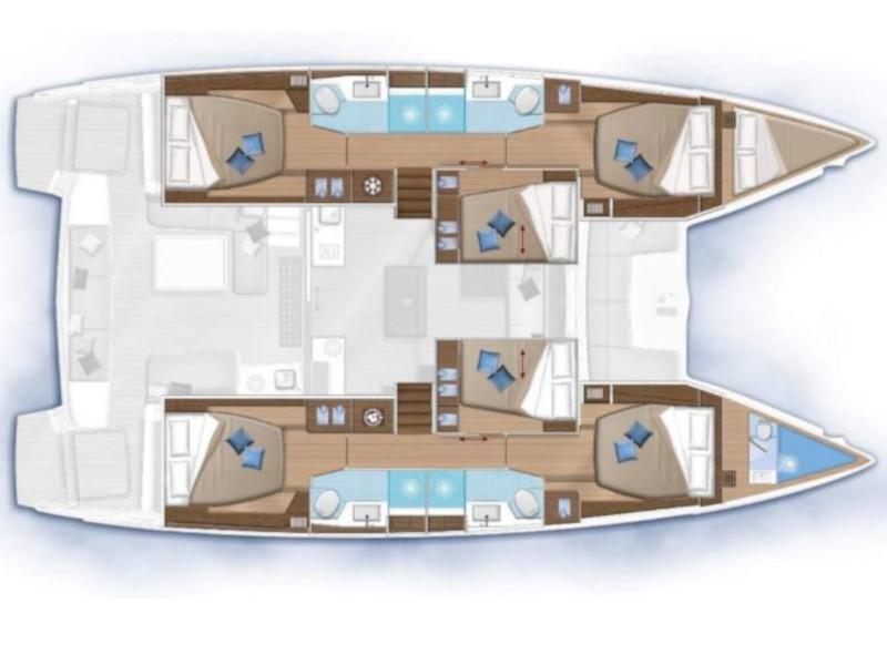 Book yachts online - catamaran - Lagoon 50 - Magnum Opus - BRAND new 2022 - rent