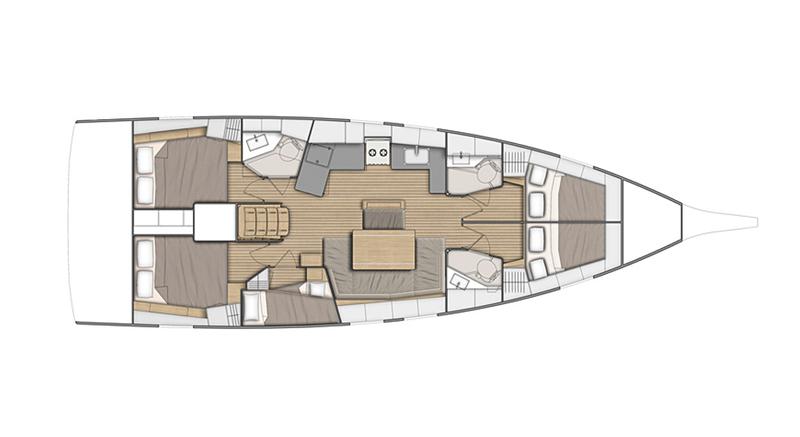 Book yachts online - sailboat - Oceanis 46.1 - Enjoy@blue - rent