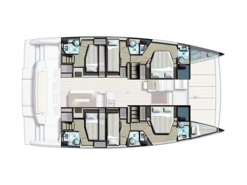 Book yachts online - catamaran - Bali 4.8 - ESTHERA - rent