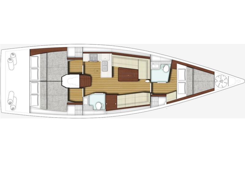 Book yachts online - sailboat - Xp 44 - FILIP - rent