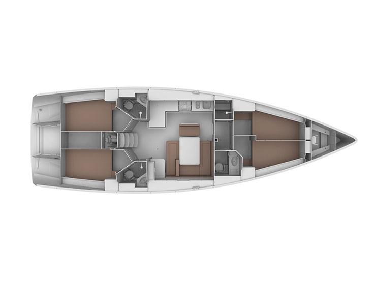 Book yachts online - sailboat - Bavaria Cruiser 46 - Mami - rent