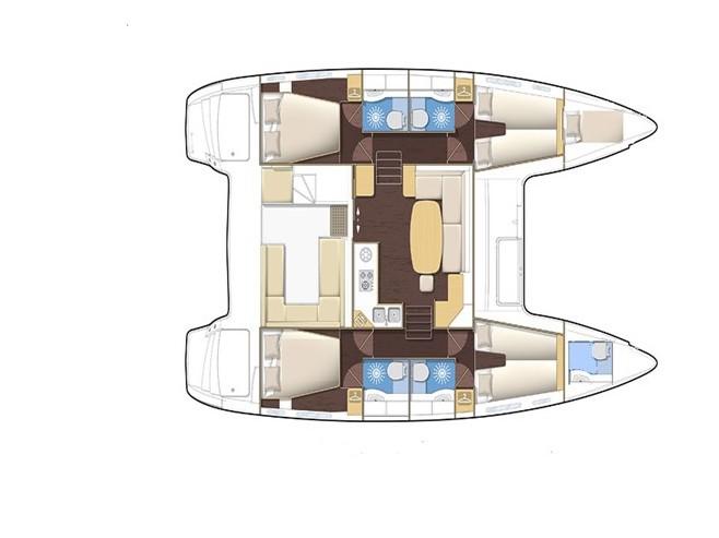 Book yachts online - catamaran - Lagoon 400 - MH 27 - rent