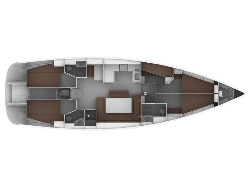 Book yachts online - sailboat - Bavaria 50 C - MH 28 - rent