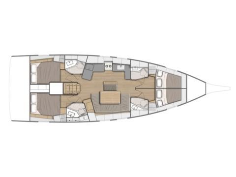 Book yachts online - sailboat - Oceanis 46.1 - Solon - rent