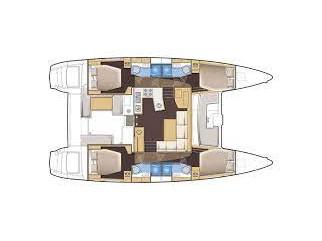 Book yachts online - catamaran - Lagoon 450S - Vertigo - rent