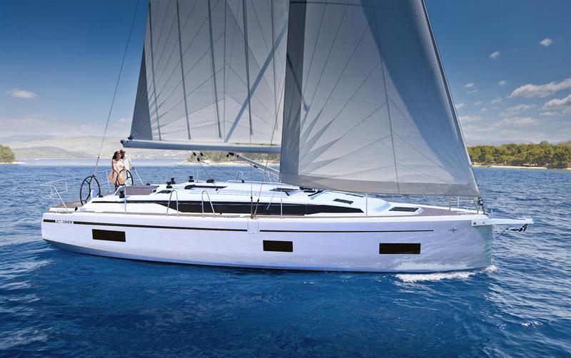 Book yachts online - sailboat - Bavaria C38 - ARINNA - rent