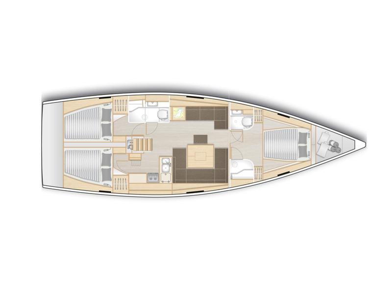 Book yachts online - sailboat - Hanse 458 - H-Lefkas - rent