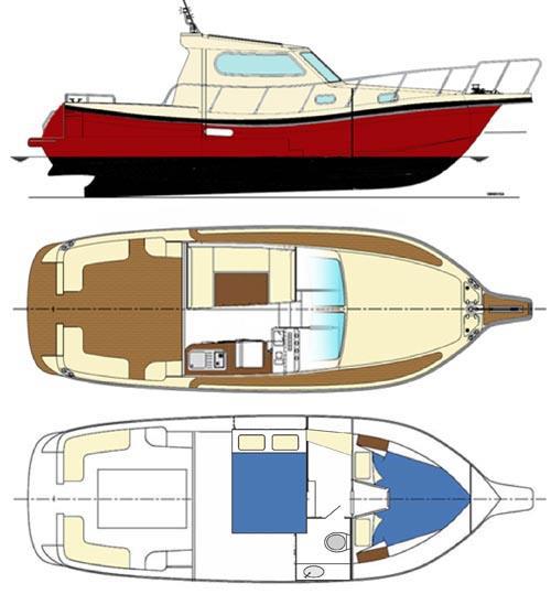 Book yachts online - motorboat - Damor 980 Fjera - Neja - rent