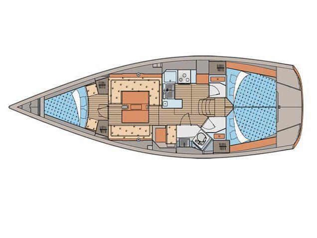 Book yachts online - sailboat - Elan 410 - Krka - rent