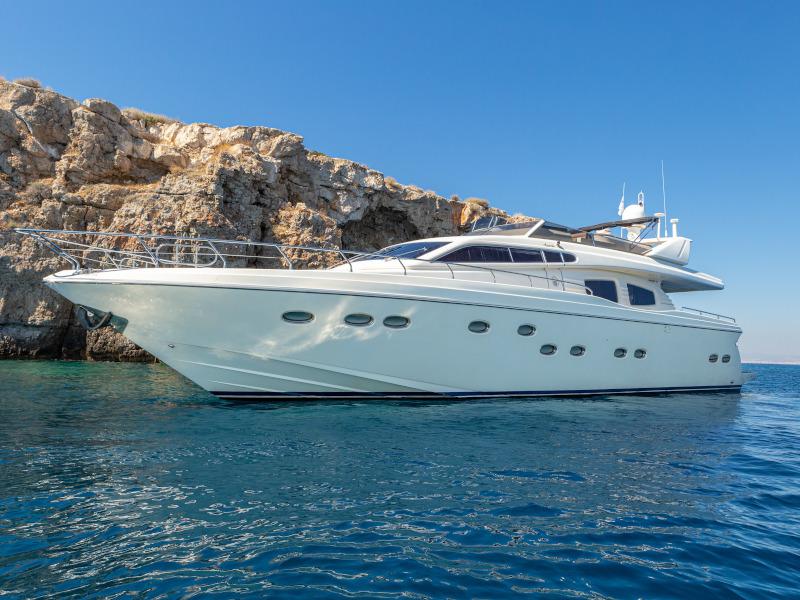 Book yachts online - motorboat - Posillipo Technema 70 - Amoraki - rent