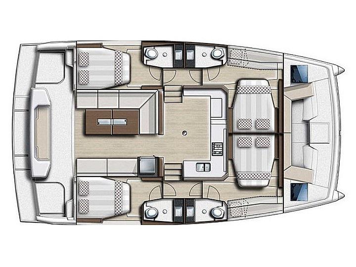 Book yachts online - catamaran - Bali Catspace - SAMOTHRAKI (Air-condition, 1 SUP free of charge) - rent