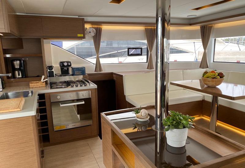 Book yachts online - catamaran - Lagoon 50 - VICTORIA (VIP EQUIPPED, Generator, Air-condition, Watermaker, Teak cockpit, Underwater lights, TV, Icemaker, 2 SUP, Wifi) *Skippered only* - rent