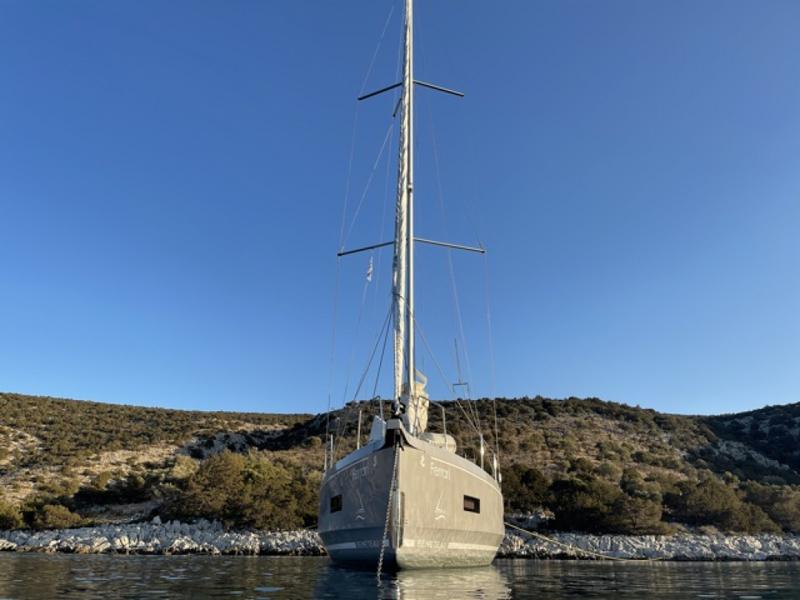 Book yachts online - sailboat - Oceanis 40.1 - FERRARI (Premium Specs: air condition, pearl grey hull Electric WC, Inverter, Underwater lights) - rent