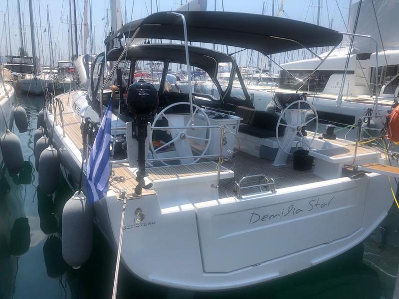 Book yachts online - sailboat - Oceanis 51.1 - DEMILIA STAR (generator, air condition, water maker, full teak deck, pearl grey hull, electric throttle, 1 SUP free of charge) - rent