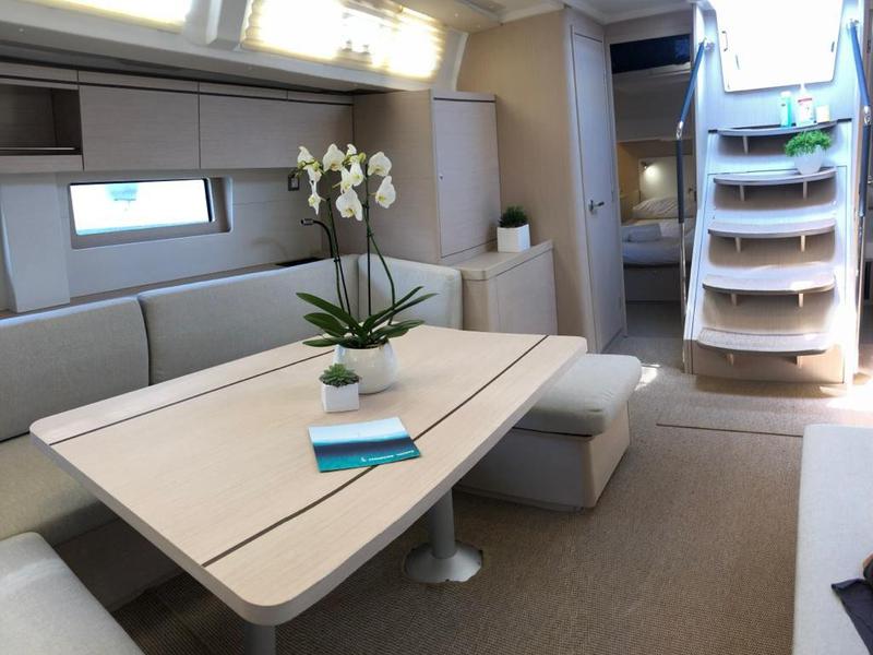 Book yachts online - sailboat - Oceanis 51.1 - DEMILIA STAR (generator, air condition, water maker, full teak deck, pearl grey hull, electric throttle, 1 SUP free of charge) - rent