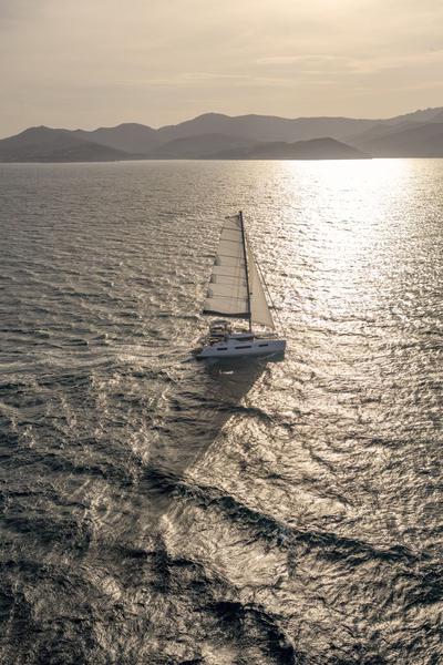 Book yachts online - catamaran - Lagoon 51 - JEWEL (Charter rate includes VAT, Skipper Fee, Generator, Air-condition, Watermaker, Icemaker, Dishwasher, 2 SUP, Tubes, Kids Water-ski, Sea scooter, Electric BBQ) *Skippered only* - rent