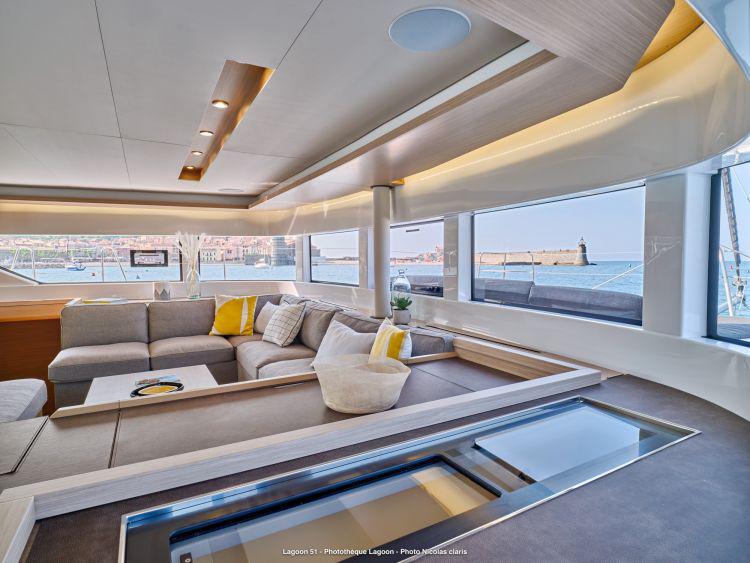 Book yachts online - catamaran - Lagoon 51 - JEWEL (Charter rate includes VAT, Skipper Fee, Generator, Air-condition, Watermaker, Icemaker, Dishwasher, 2 SUP, Tubes, Kids Water-ski, Sea scooter, Electric BBQ) *Skippered only* - rent