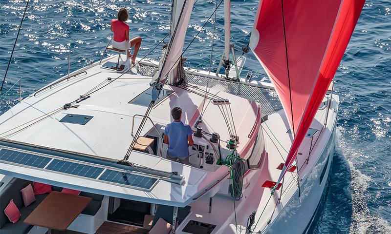 Book yachts online - catamaran - Isla 40 - BLUE SERENITY (Air-conditition, gas barbeque, 1 SUP free of charge)  - rent