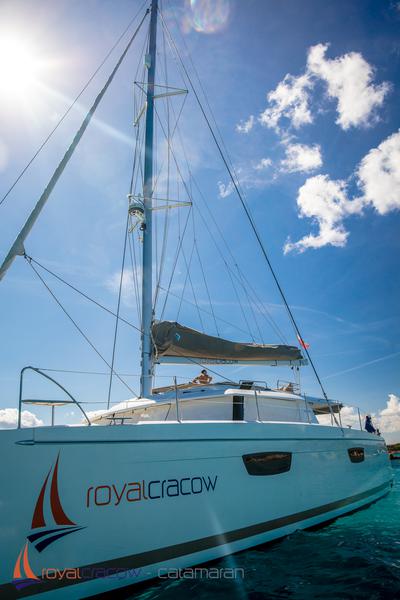 Book yachts online - catamaran - Saba 50 - Royal Cracow (crewed) - rent