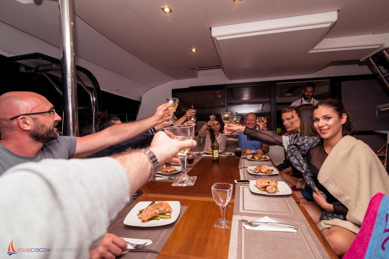 Book yachts online - catamaran - Saba 50 - Royal Cracow (crewed) - rent