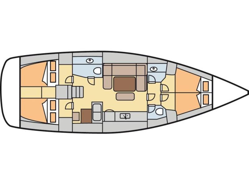 Book yachts online - sailboat - Dufour 450 GL - Pandeia - rent