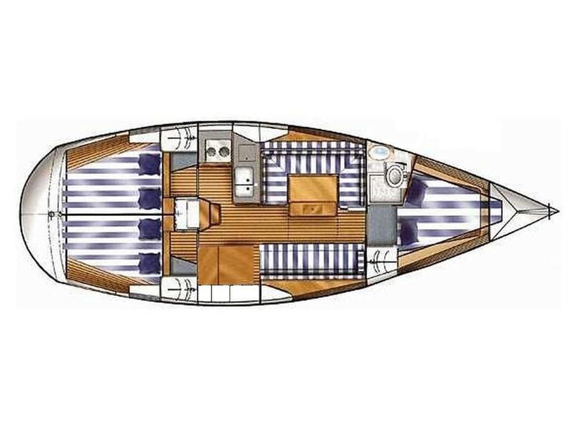 Book yachts online - sailboat - Gib Sea 352 - Gipsy Queen - rent