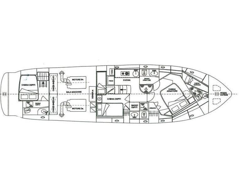 Book yachts online - motorboat - Gianneti 55 Sport - Remode - rent