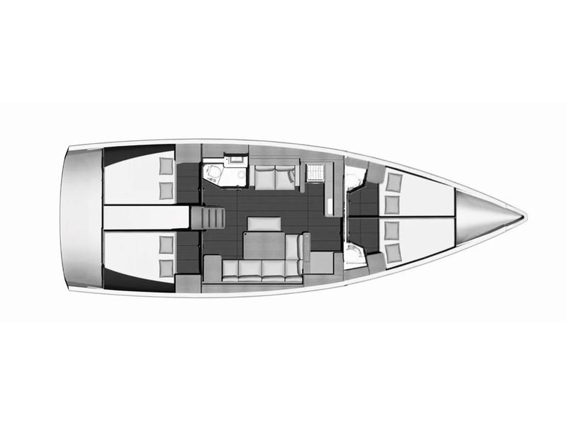 Book yachts online - sailboat - Dufour 460 Grand Large - Anma - rent