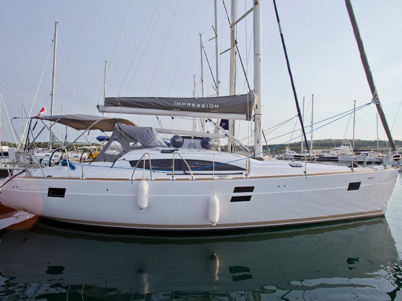 Book yachts online - sailboat - Elan 45 Impression - KYRA - rent