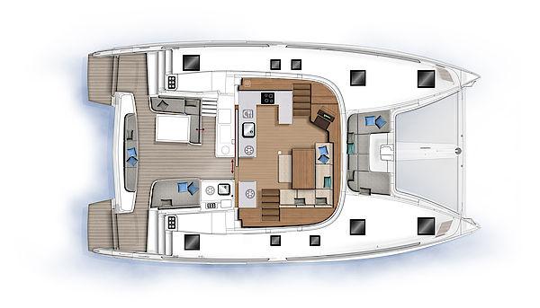 Book yachts online - catamaran - Lagoon 46 New Horizons - New Horizons - rent